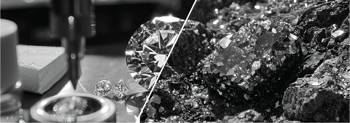 Lab-grown diamonds vs mined diamonds